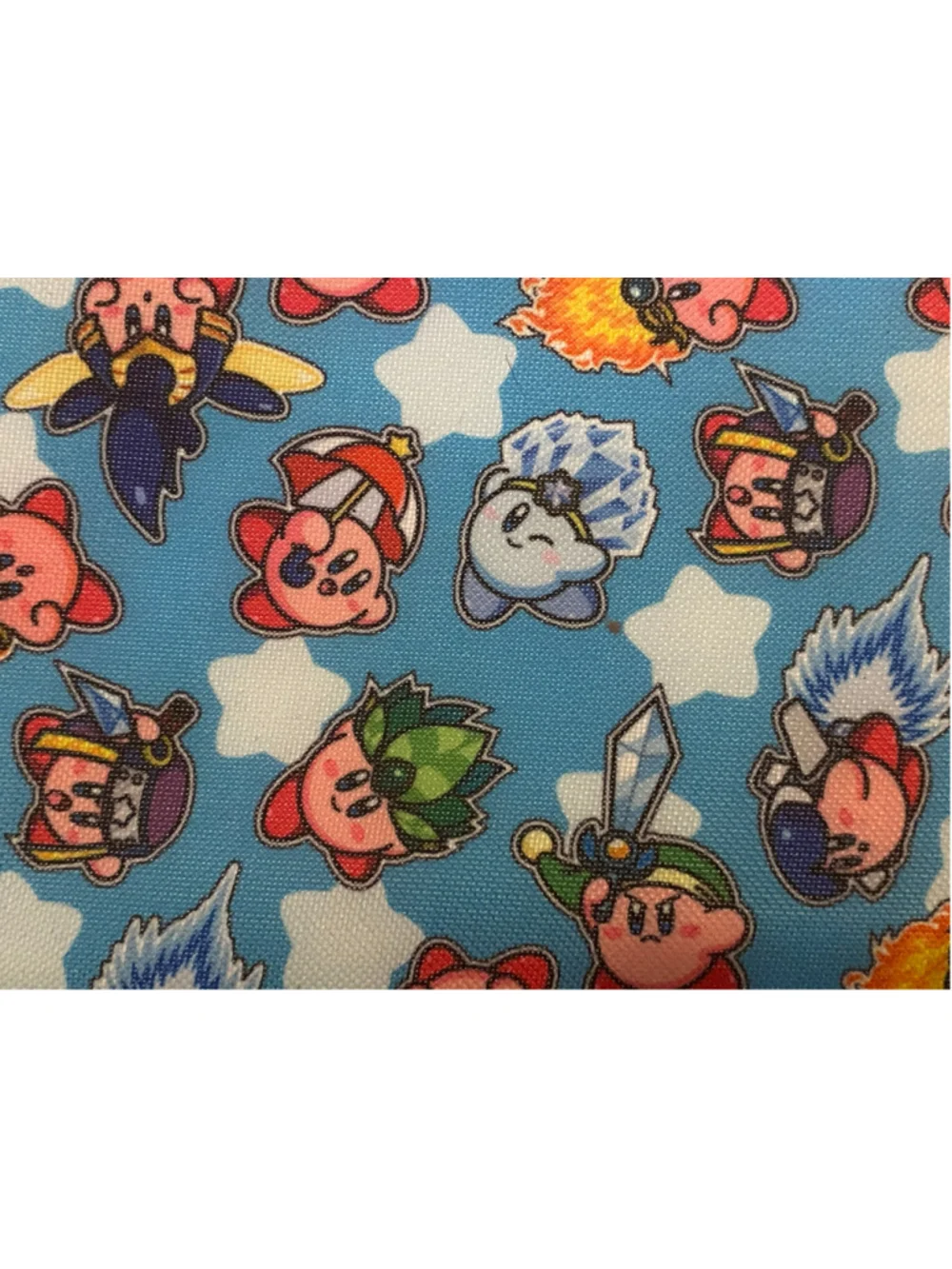 Unisex Unbranded Kirby Pencil Case Size 7.5” X 5” NWOT